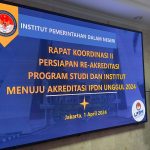 Rakor II Persiapan Re-Akreditasi Prodi dan Istitut Tahun 2024